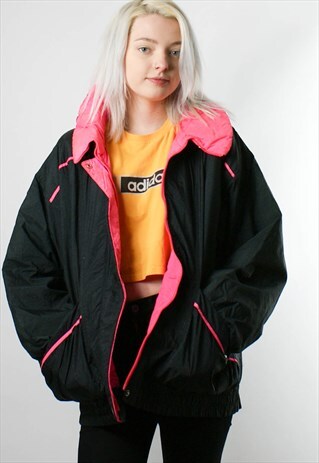 VINTAGE PADDED BOMBER JACKET, NEON, FESTIVAL