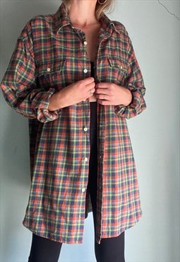 Vintage Chaps Checked Flannel Shirt