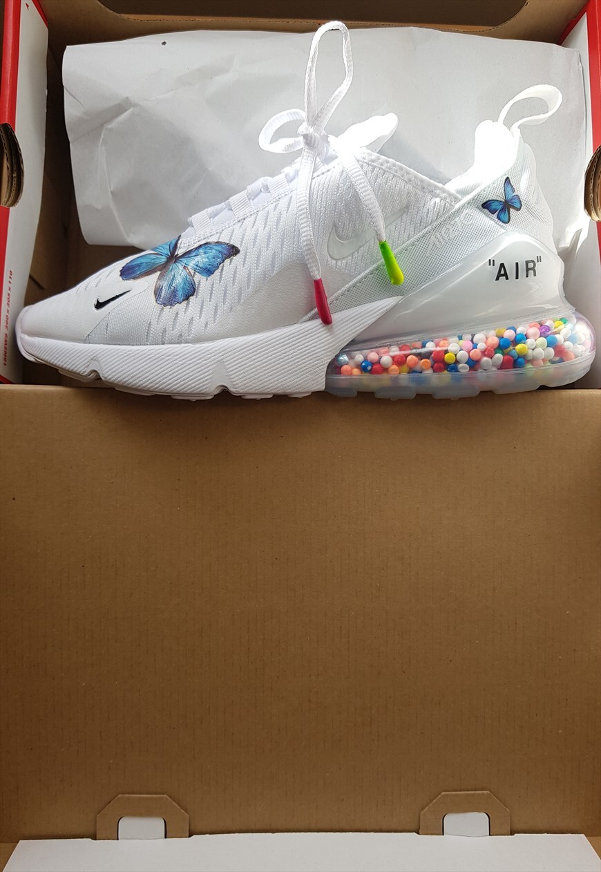 Air max 270 custom beads cheap shoes