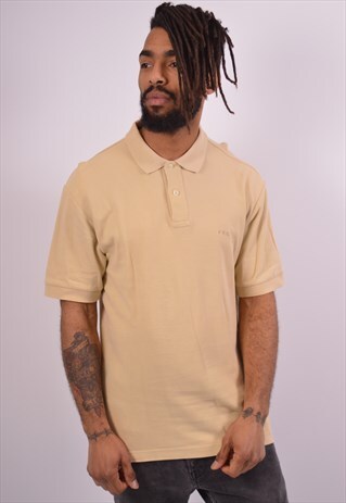 VINTAGE FILA POLO SHIRT YELLOW