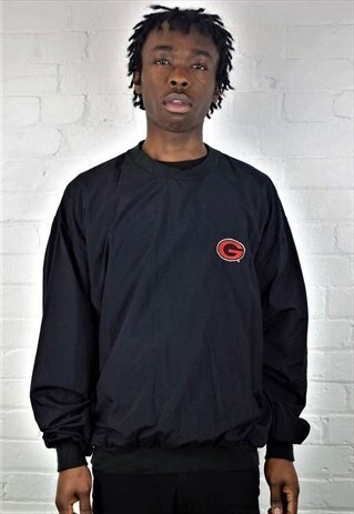 VINTAGE 90'S CHAMPION NYLON PULLOVER JACKET