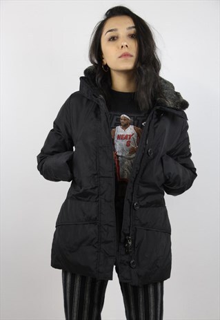 VINTAGE WOOLRICH BLACK JACKET