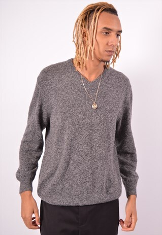 VINTAGE VALENTINO JUMPER SWEATER GREY