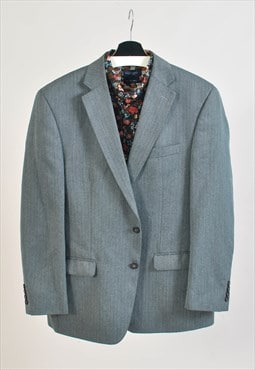 Vintage 00s blazer jacket in grey