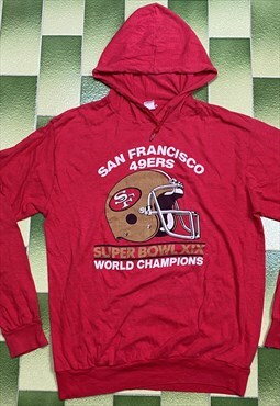 Vintage 80s NFL San Francisco 49ers Super Bowl XIX Hoodie