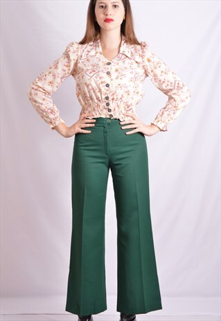 CROP SHIRT VINTAGE FLORAL