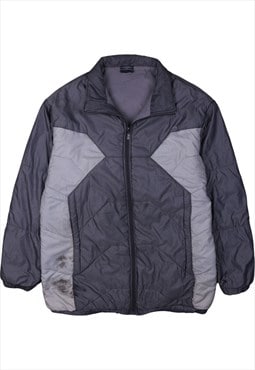 Vintage 90's Umbro Puffer Jacket Lightweight Full Zip Up