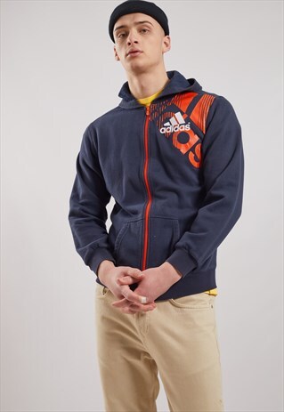 VINTAGE ADIDAS ZIP-UP HOODIE