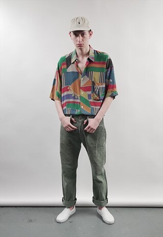 VINTAGE 90'S LEVI'S KHAKI CORDUROY JEANS