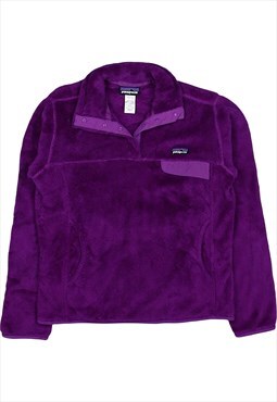 Patagonia 90's Fleece Snap T Synchilla Sweatshirt Medium Pur