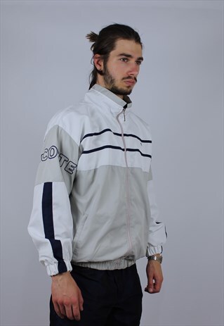 LACOSTE VINTAGE TRACKSUIT MEN RARE BIG LOGO
