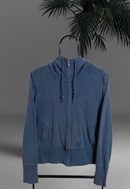 Vintage Grey Full Zip Champion Hoodie