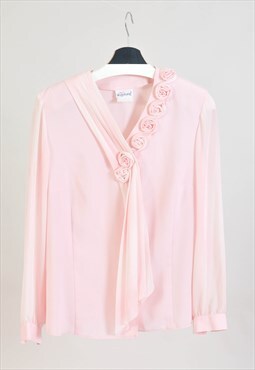 Vintage 90s blouse in light pink