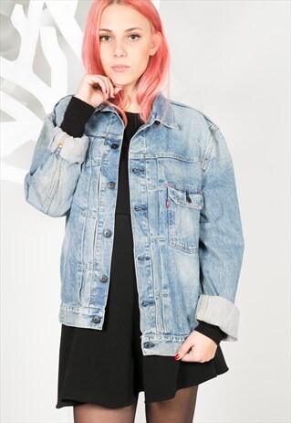 VINTAGE 80'S LEVI'S DENIM JACKET / 0284 / 5008 / 403