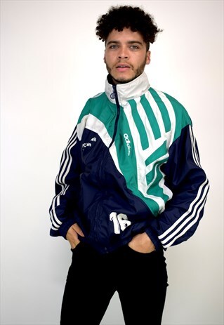 VINTAGE 90'S ADIDAS FC VETERAN FESTIVAL JACKET