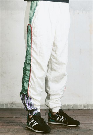 VINTAGE PUMA TRACKSUIT BOTTOMS JOGGERS