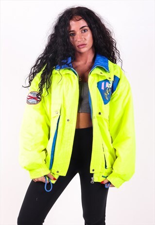 VINTAGE PUFFER SKI JACKET J3537