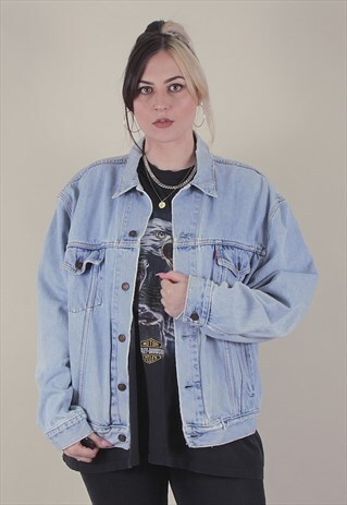 VINTAGE 90'S GRUNGE LEVI'S DENIM JACKET OVERSIZED /A6018