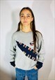 VINTAGE 90S NIKE REWORK PATCHWORK EMBROIDERED SWEATSHIRT