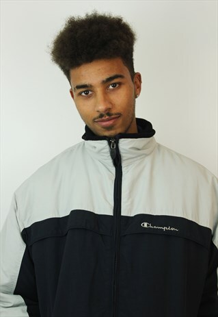VINTAGE CHAMPION PUFFA/COAT, LARGE