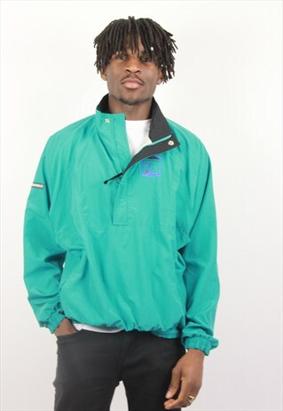 VINTAGE HALF ZIP SHELL JACKET
