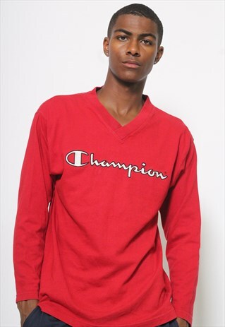 VINTAGE CHAMPION LONG SLEEV T-SHIRT