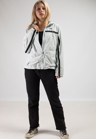 VINTAGE NIKE HOODED SHELL JACKET