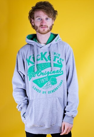 GREY BRANDED SWEATSHIRT