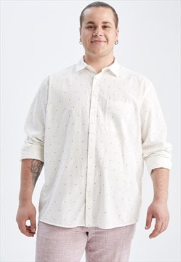 Man Woven Long Sleeve Shirt