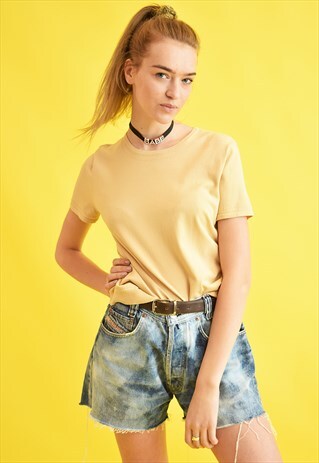 90'S RETRO NEUTRAL MOMS TOP BLOUSE