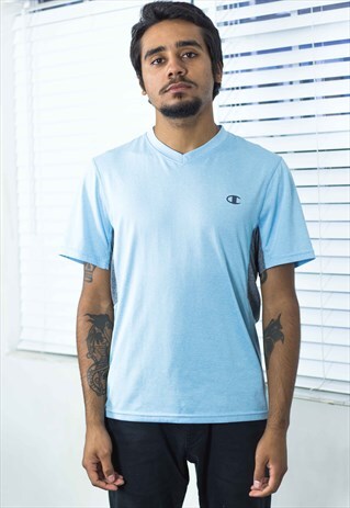 VINTAGE CHAMPION T-SHIRT LOGO 90S M 4.8