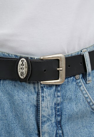 VINTAGE BLACK HIS BELT