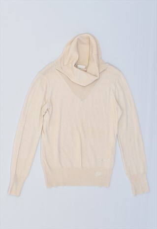 VINTAGE 90'S ELLESSE JUMPER SWEATER BEIGE