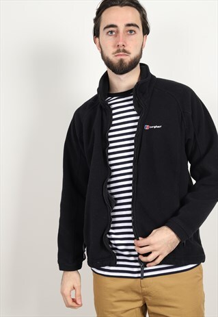 VINTAGE BERGHAUS FLEECE BLACK