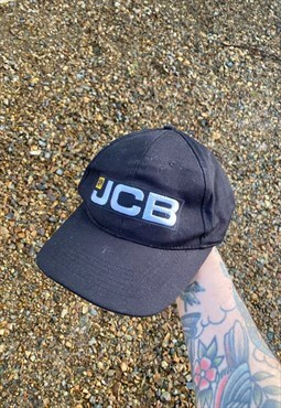 Vintage 90s JCB Embroidered Hat Cap 