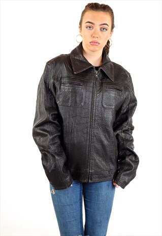 VINTAGE LEATHER JACKET J2650