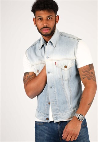 VINTAGE LEVI'S GILLET JACKET NJ1561