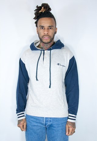 CHAMPION VINTAGE HOODIE GREY
