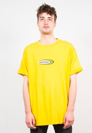90'S YELLOW UMBRO OVERSIZED T-SHIRT