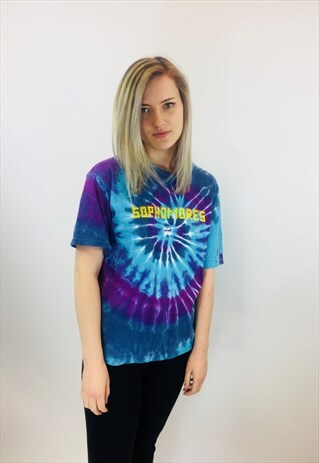 VINTAGE TIE DYE USA FESTIVAL T SHIRT