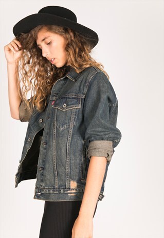 VINTAGE 80S LEVI'S DENIM JACKET / R057