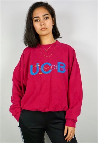 VINTAGE 90'S UNITED COLOURS OF BENETTON SWEATSHIRT