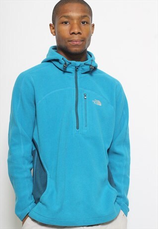 VINTAGE NORTH FACE HOODED FLEECE