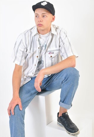 VINTAGE 90'S STRIPED SHIRT