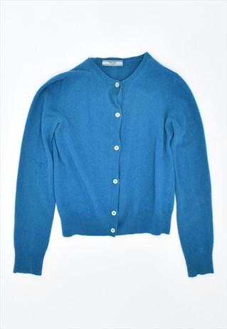 Vintage 90's Prada Cardigan Sweater Blue