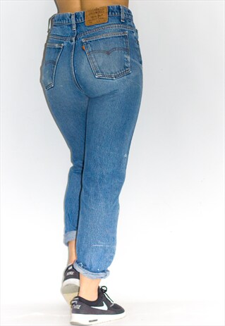 VINTAGE PAINTERS DISTRESSED LEVI'S JEANS