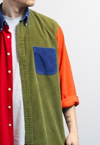 VINTAGE CORDUROY CORD SHIRT