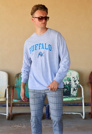 DELTA USA BUFFALO LIGHTWEIGHT SWEATSHIRT ROUTE 66, TX