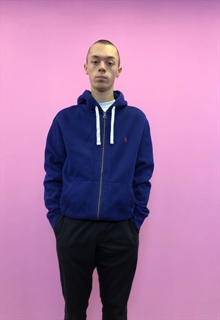 VINTAGE RALPH LAUREN FULL ZIP HOODIE