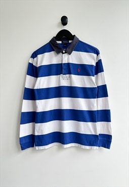 Polo Ralph Lauren Rugby Striped Longsleeve Polo Shirt